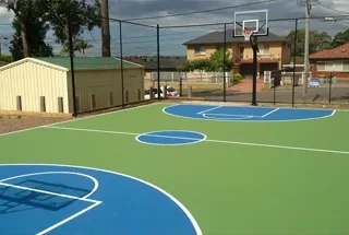 Half Basketball Court at Wadhwa Magnolia